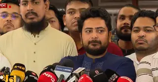 সবার আগে বাংলাদেশ বললেও বিএনপি ভারতকে ভয় পাচ্ছে: নাহিদ ইসলাম